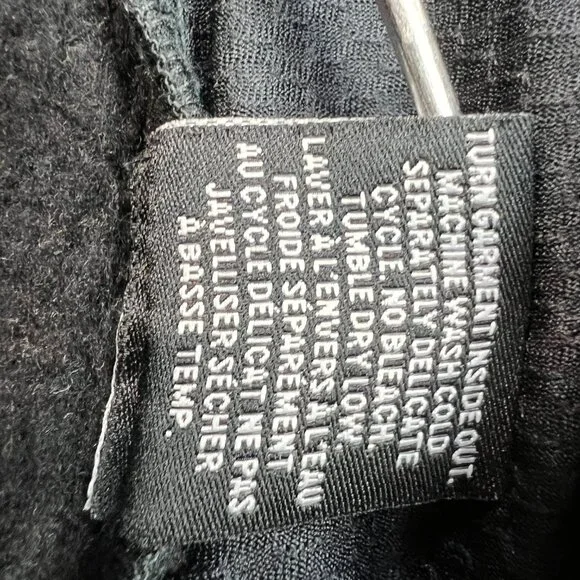 Kuhl Womens Alfpaca Hoodie Fleece Full Zip Black/Gray Outdoor Warm Wear Medium - Picture 16 of 16